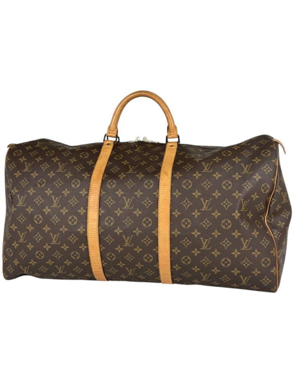 Louis Vuitton Keepall 60 Boston Bag Monogram Brown
